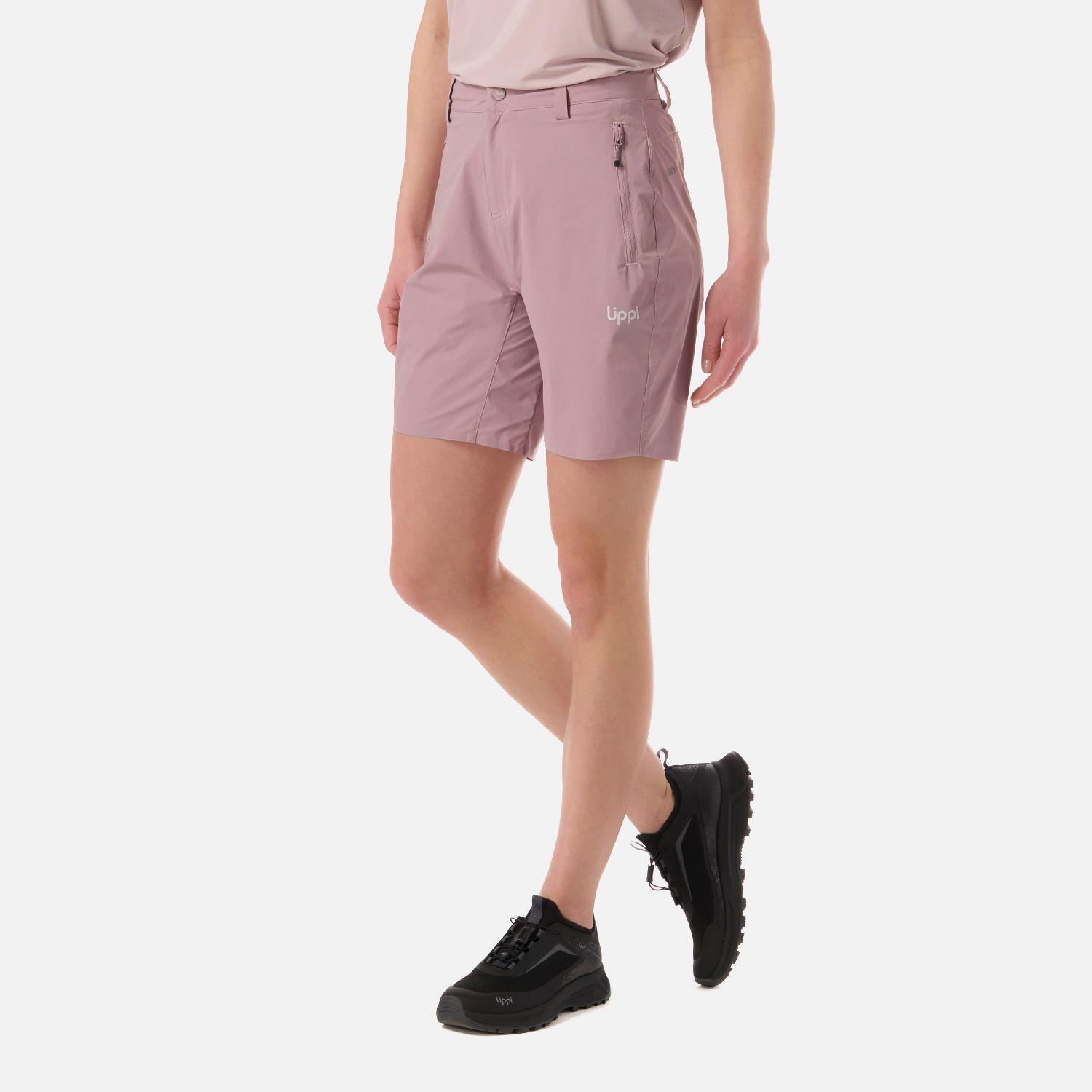Short Mujer Air Q-Dry Shorts Malva Oscuro Lippi V26-1