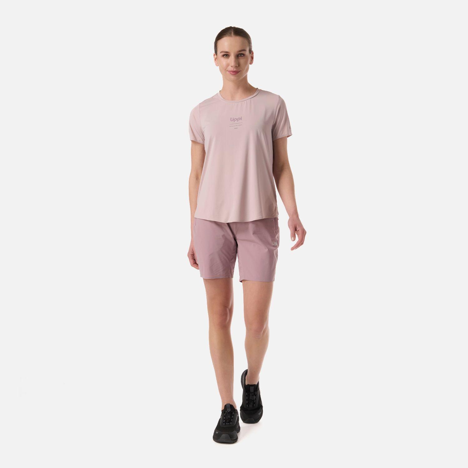 Short Mujer Air Q-Dry Shorts Malva Oscuro Lippi V26-5