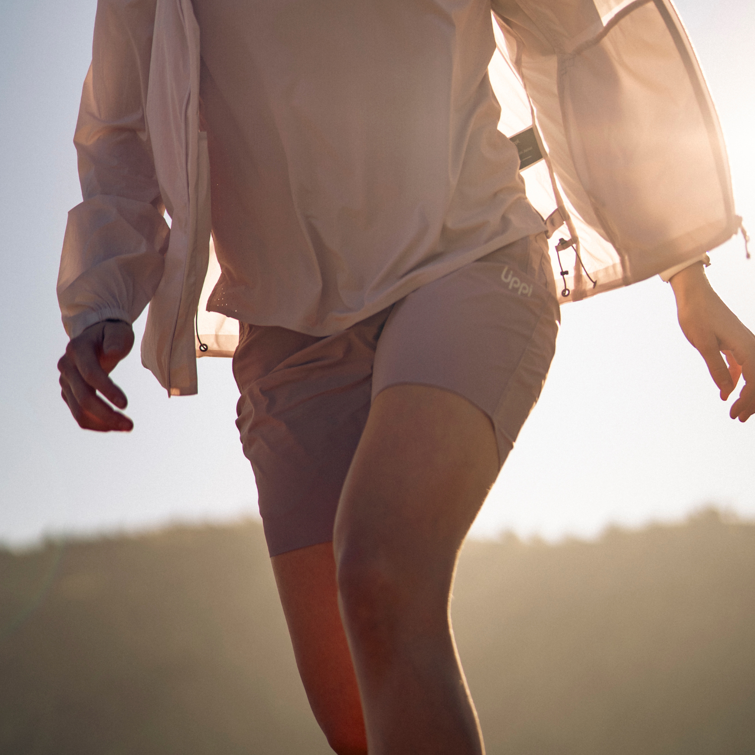 Short Mujer Air Q-Dry Shorts Malva Oscuro Lippi V26-6