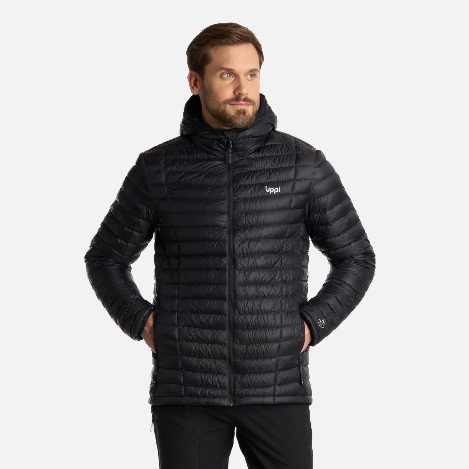 Chaqueta Hombre Peak Down Hoody Jacket Negro Lippi I25-0