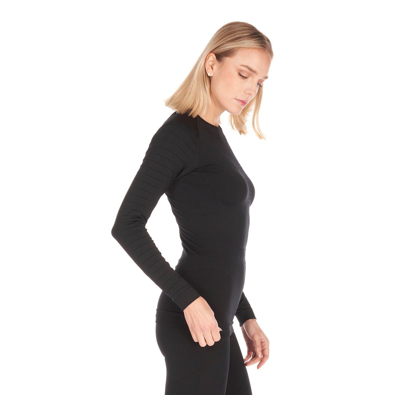 Primera Capa Mujer Skintec 2000 seamless top Negro Lippi V21-3