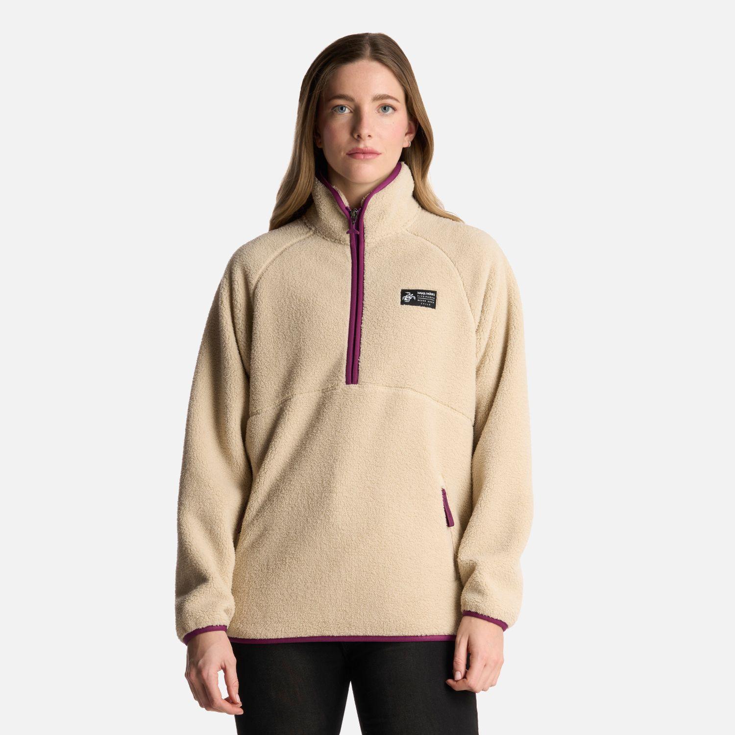 Polerón Mujer Fogon Crema Haka Honu-0