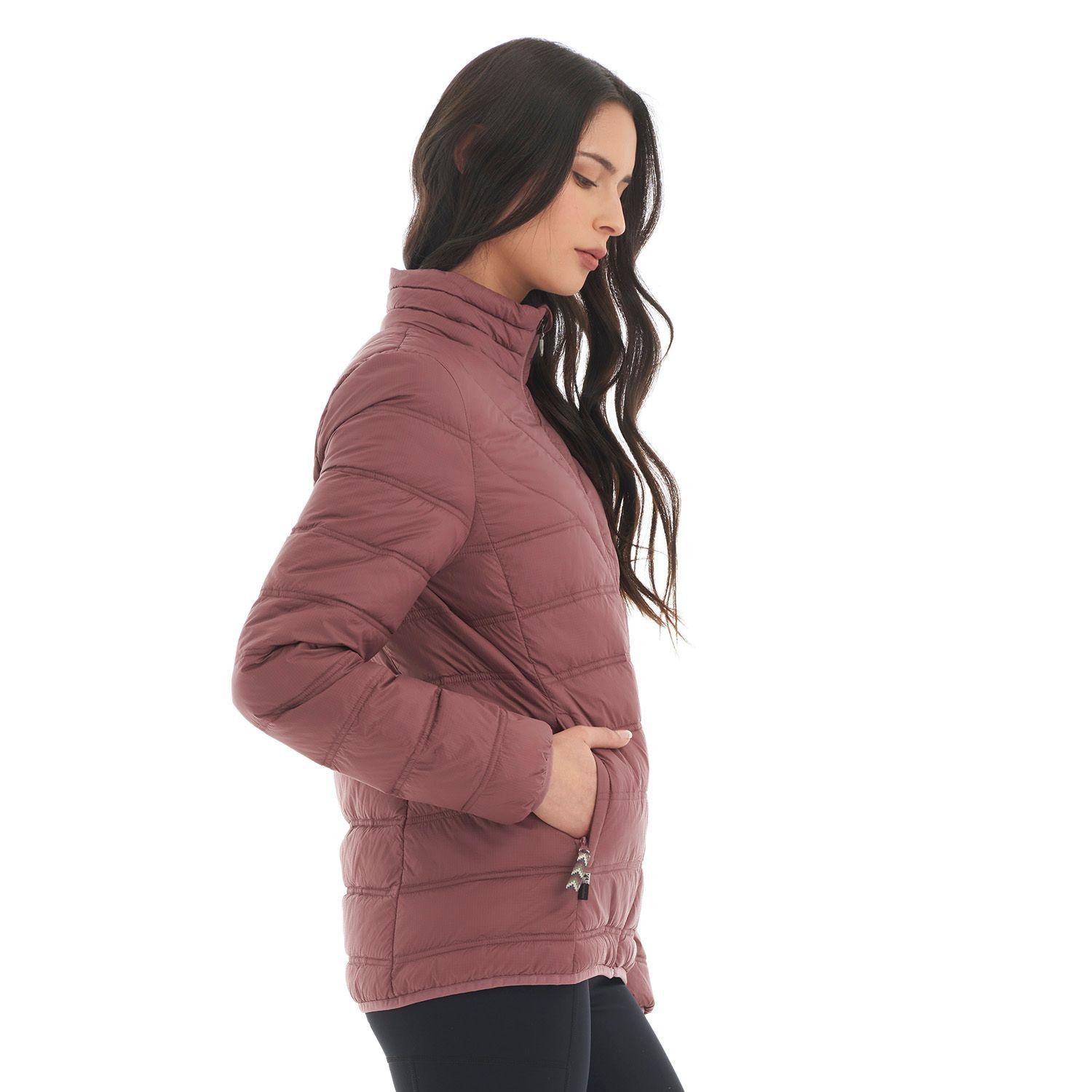 Chaqueta Mujer Ultraliviana Palo Rosa Haka Honu-3