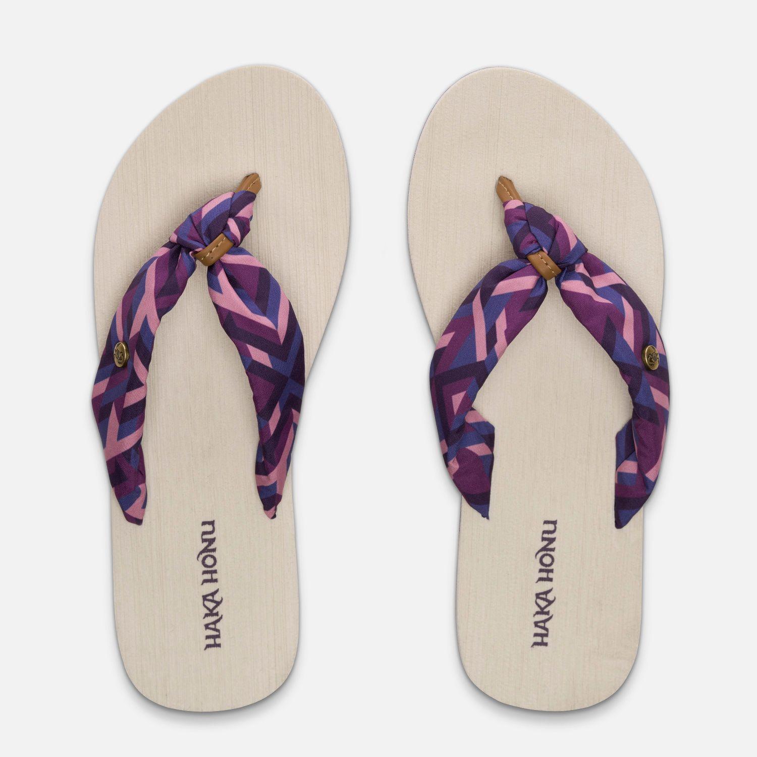 Sandalia Mujer Shancleta Crema Haka Honu V26-3