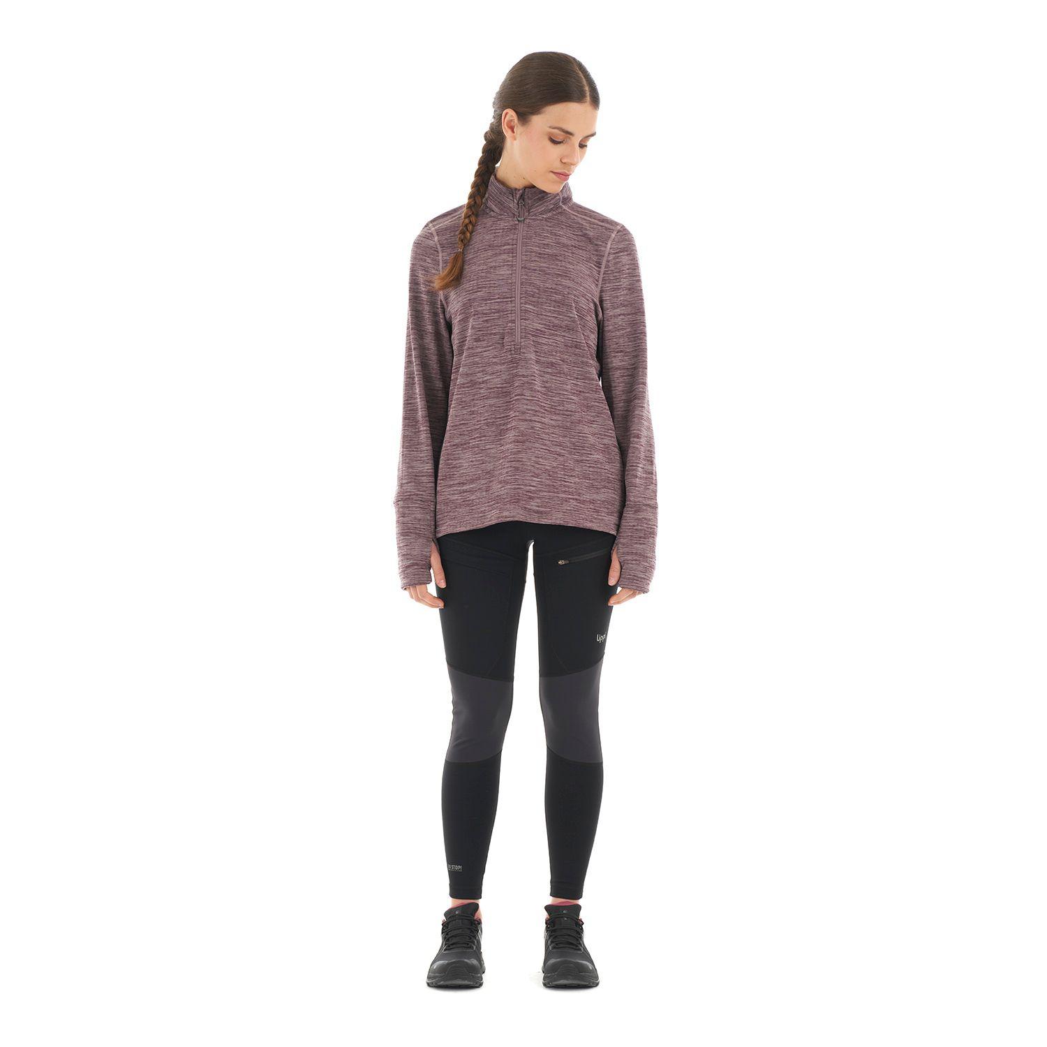 Poleron Mujer Just Move Nano-F 14 Zip Lila Lippi-8