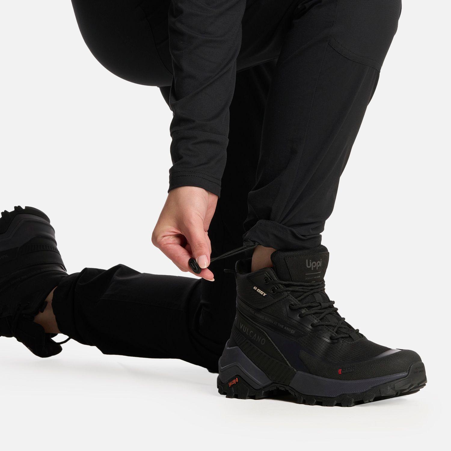 Pantalón Mujer Lennox Q-Dry Slim Fit Pants Negro Lippi-5