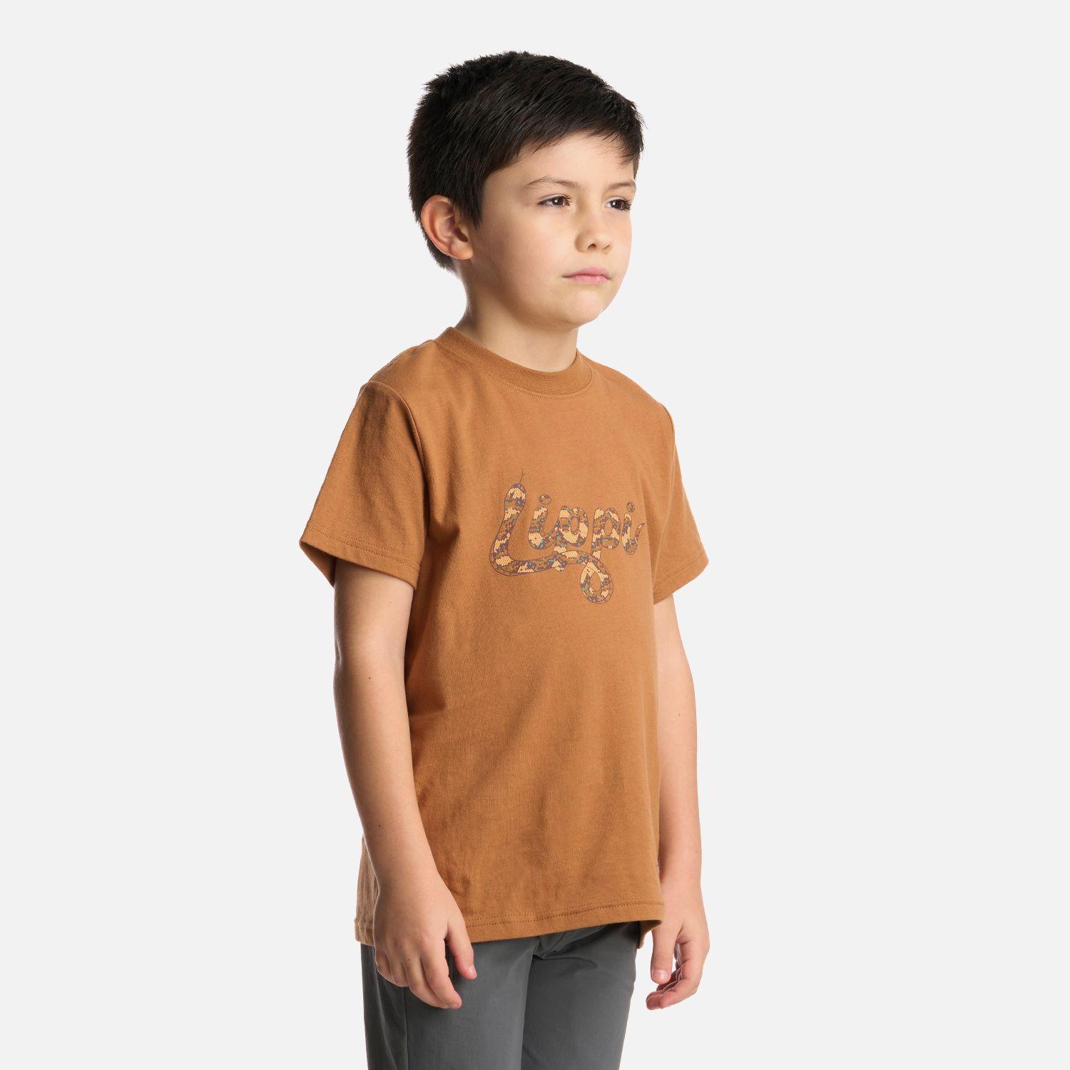Polera Niño Logo Lippi T-Shirt Camel Lippi-1