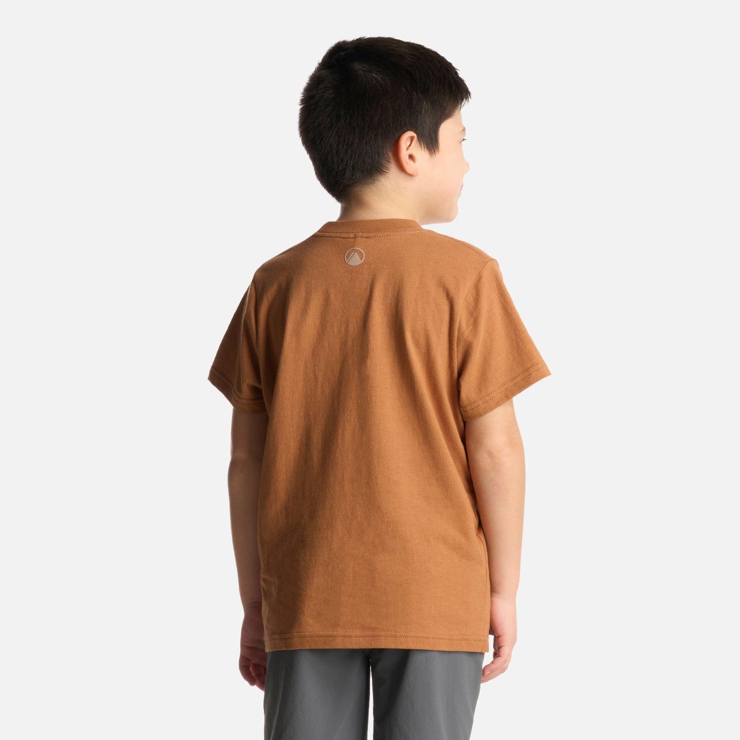 Polera Niño Logo Lippi T-Shirt Camel Lippi-2