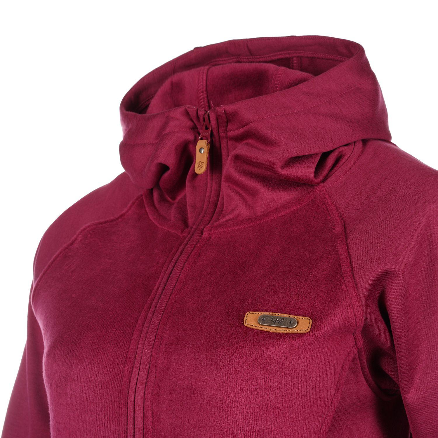 Chaqueta Mujer Voyager Hoody Jacket Melange Rosa Lippi-3