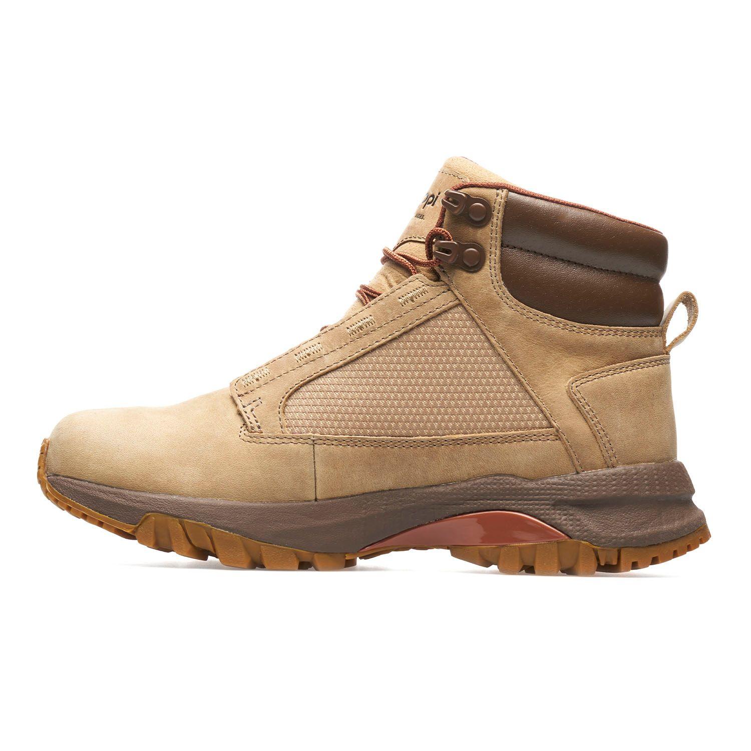 Botín Hombre Woods Pro Mid Beige Lippi-1