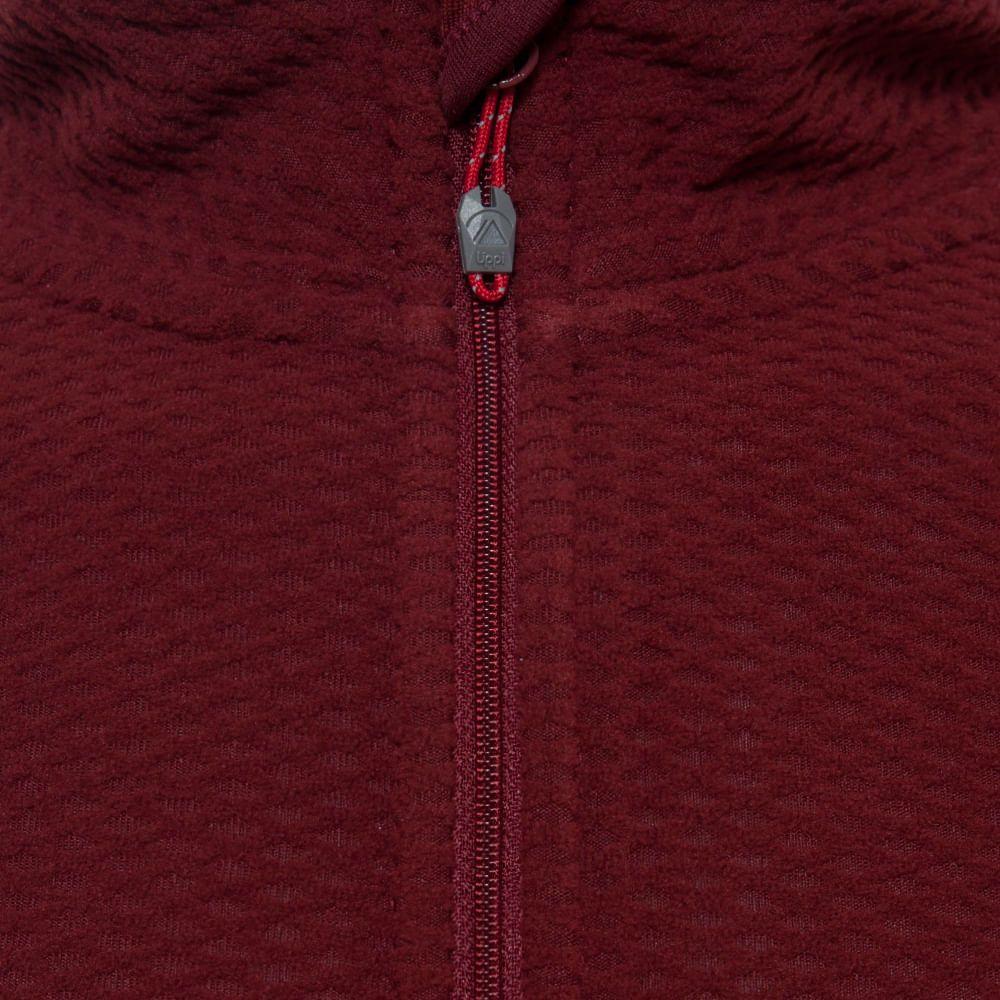 Poleron Hombre Jacaranda Nano-F 14 Zip Vino / Rojo Oscuro Lippi-2
