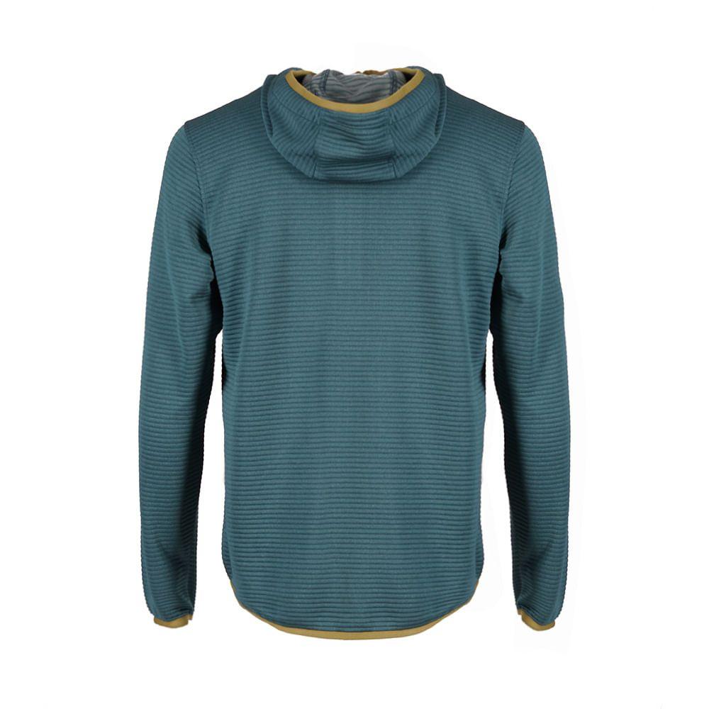 Poleron Hombre Baffle Nano-F 14 Zip Hoody Petroleo Melange Lippi-1