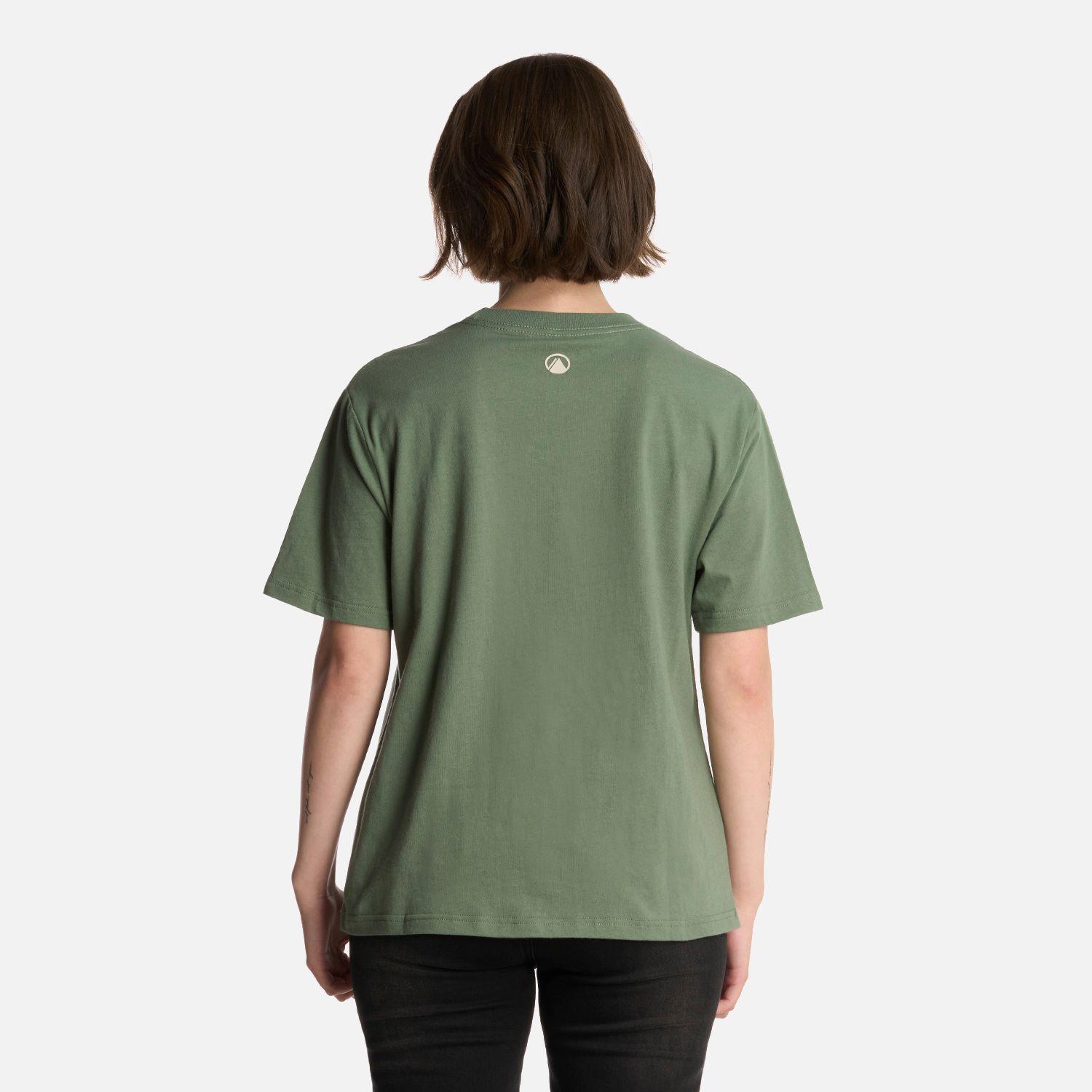 Polera Mujer Logo Lippi T-Shirt Jade Oscuro Lippi-2