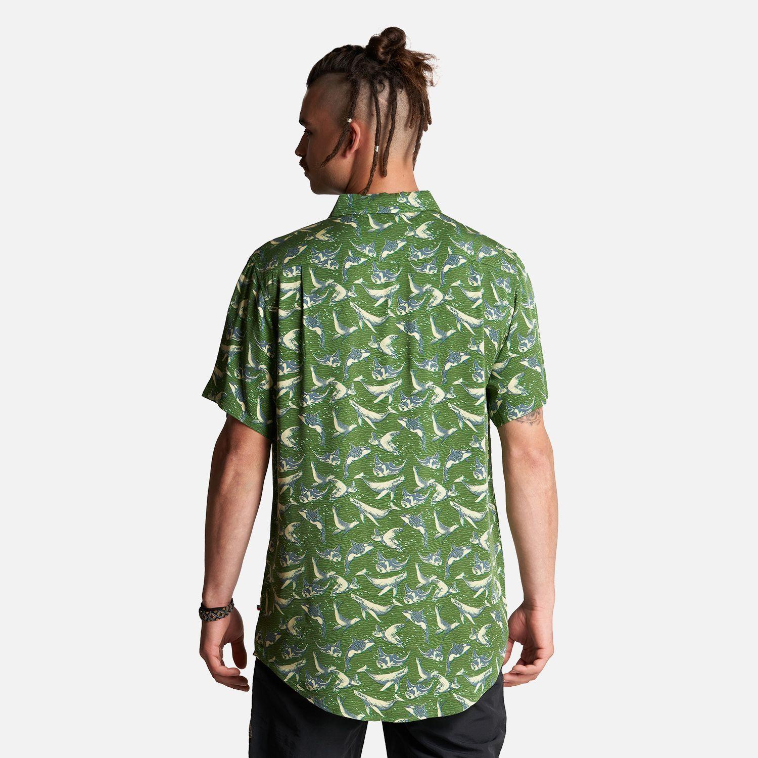 Camisa Hombre Anameizon Full Print Verde Haka Honu-3