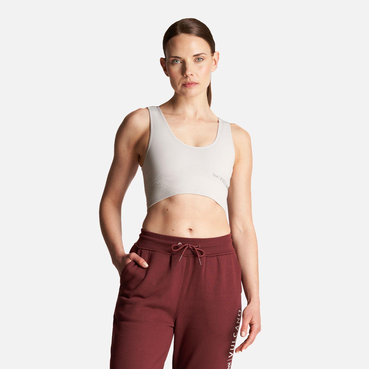 Peto Mujer In-Active Bra Gris Lippi-1