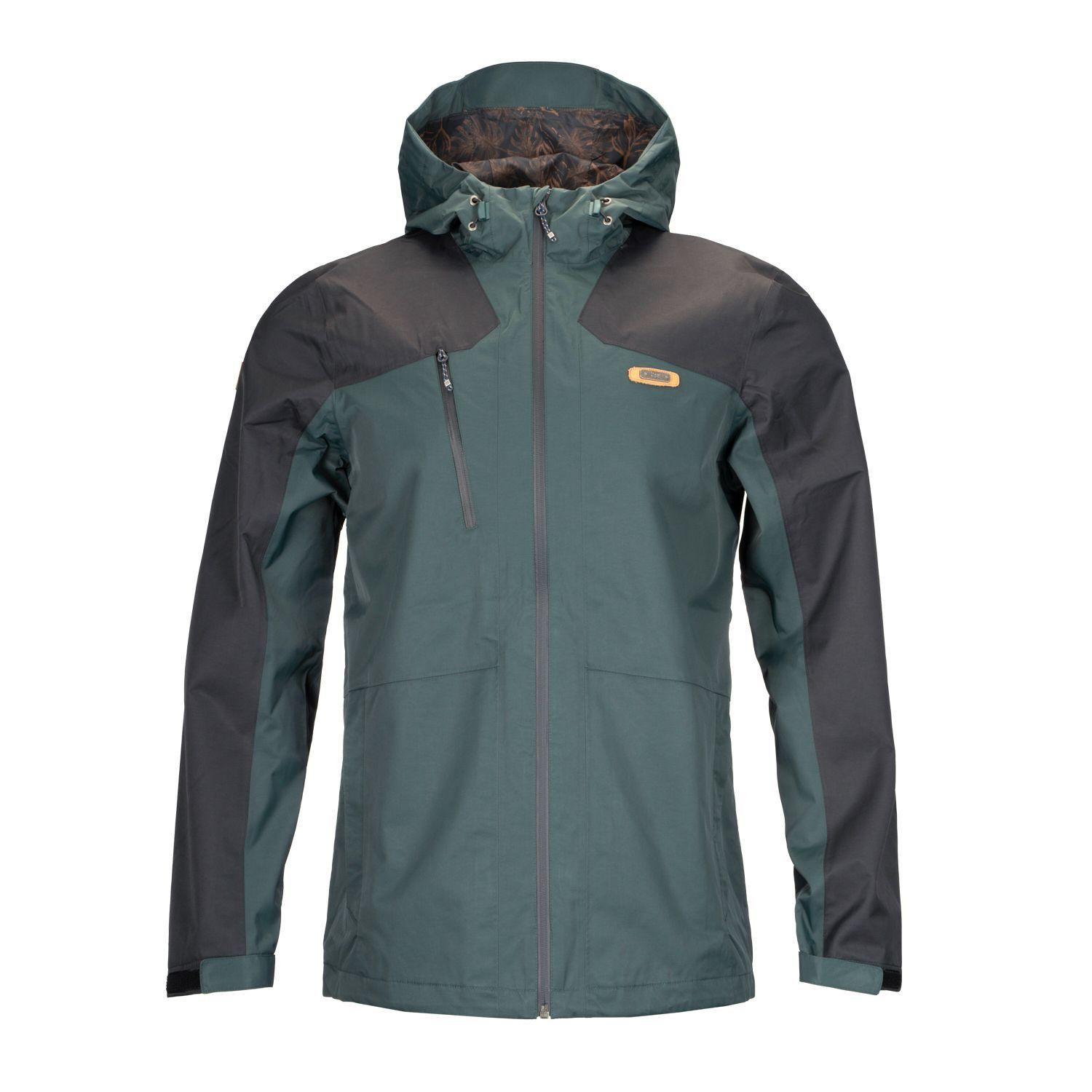 Chaqueta Hombre Drizzle B-Dry Hoody Jacket Turquesa Oscuro / Grafito Lippi-0