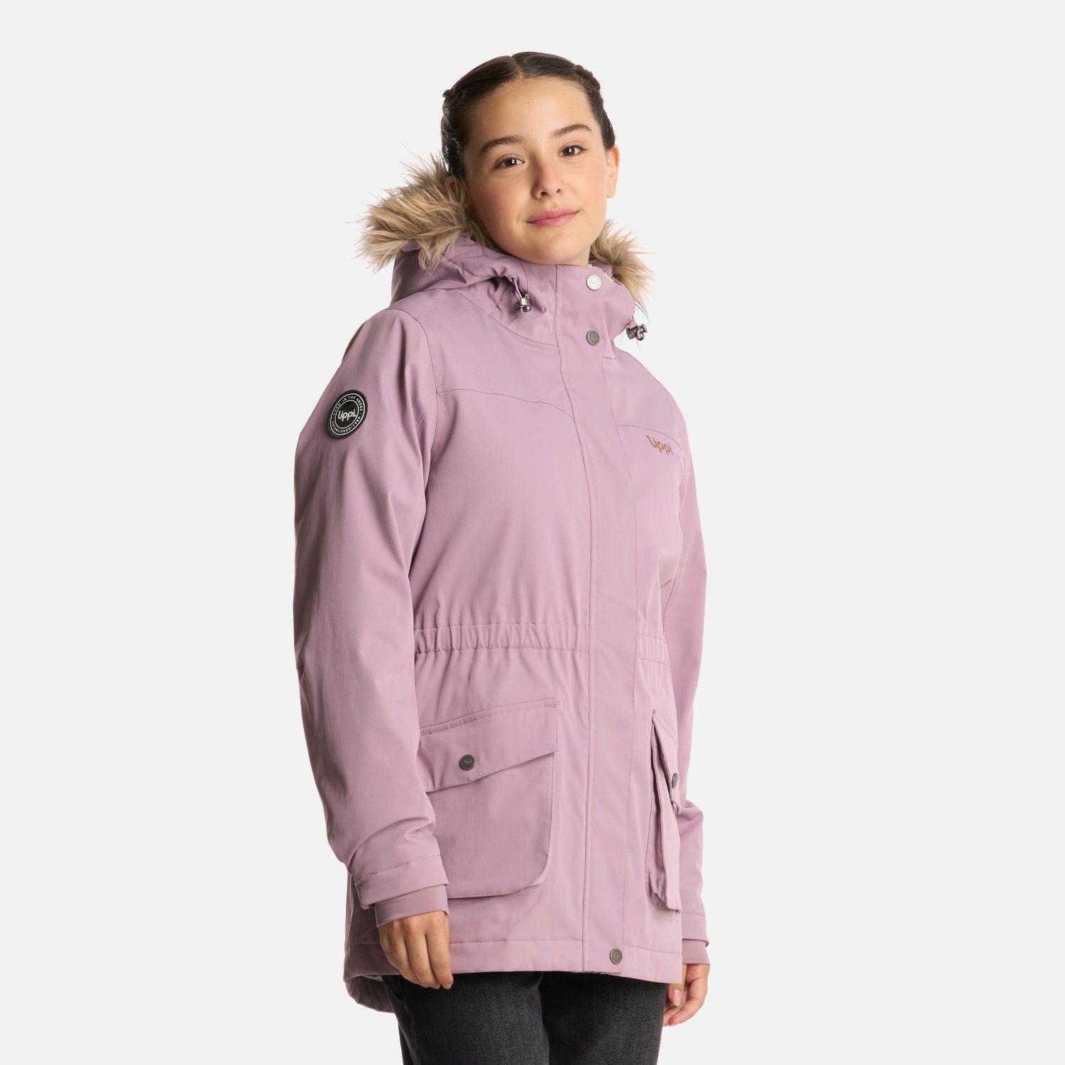 Chaqueta Teen Girl Roble B-Dry Hoody Jacket Malva Lippi I25-1