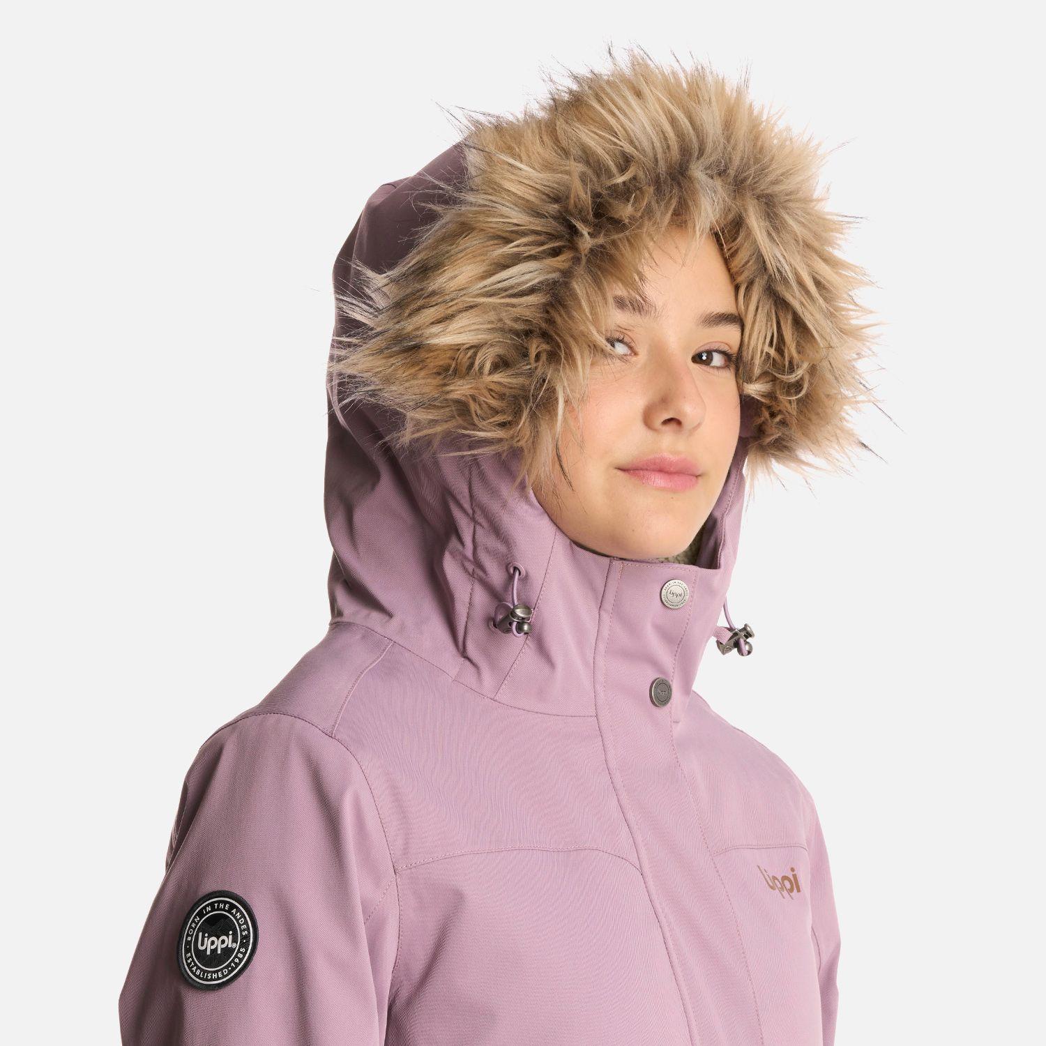 Chaqueta Teen Girl Roble B-Dry Hoody Jacket Malva Lippi I25-3