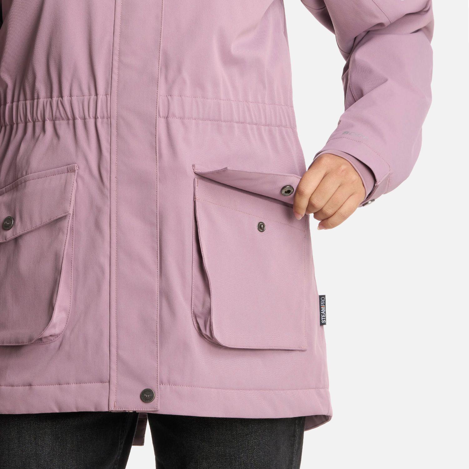 Chaqueta Teen Girl Roble B-Dry Hoody Jacket Malva Lippi I25-4