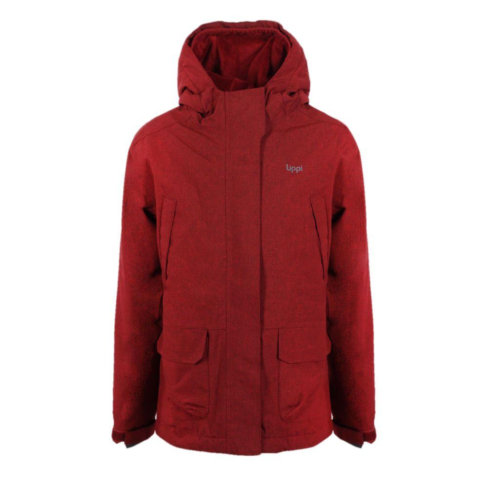 Chaqueta Niño Mini Andes B-Dry Jacket Melange Rojo Lippi-0