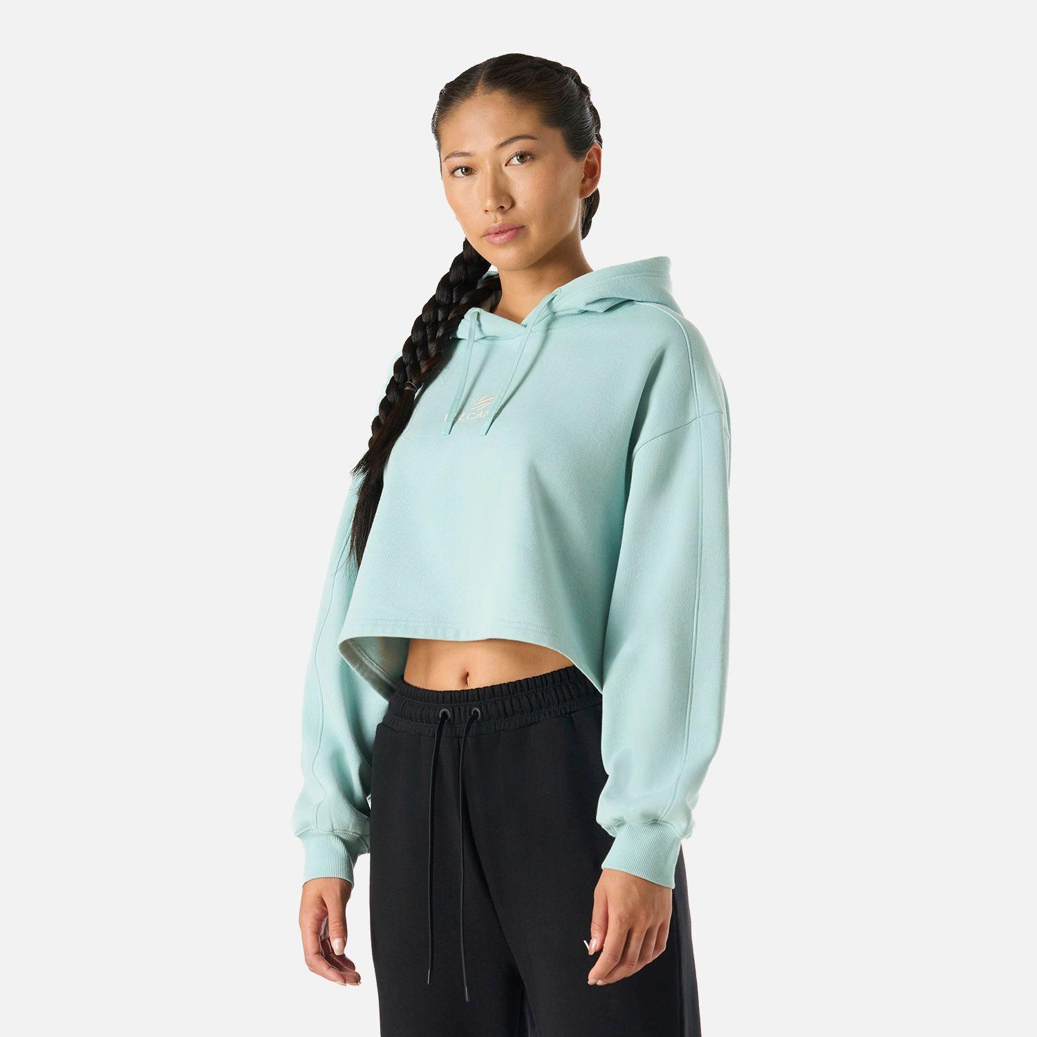 Polerón Mujer Cool Down Sweatshirt Hoody Jade Vulcano-1