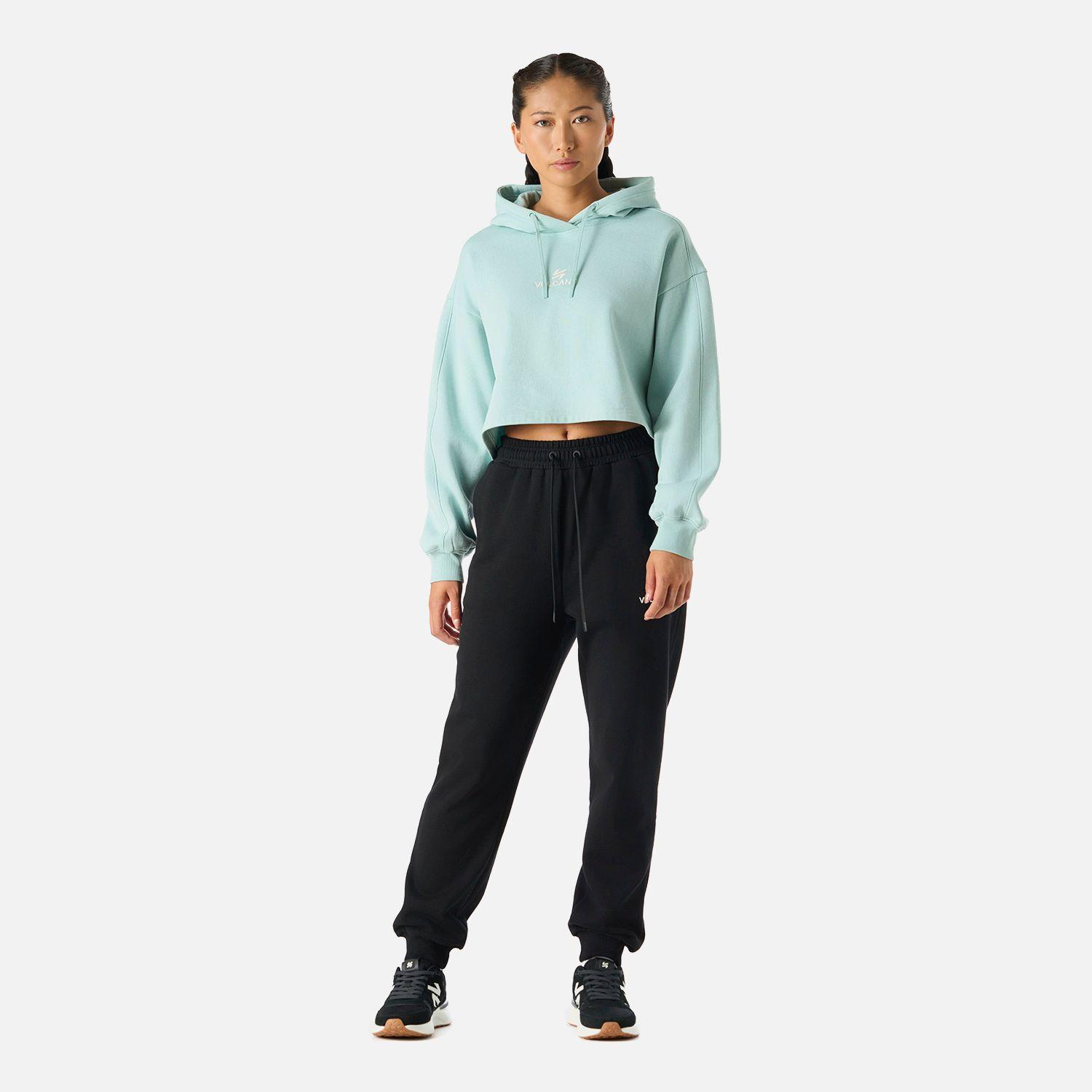 Polerón Mujer Cool Down Sweatshirt Hoody Jade Vulcano-5