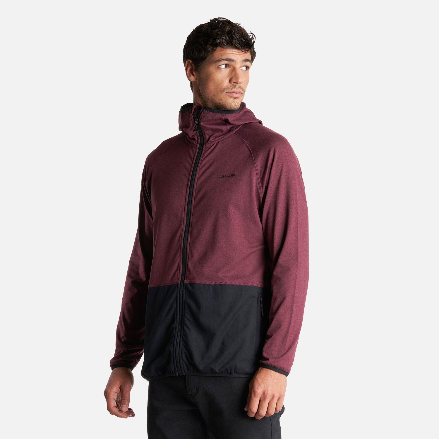 Poleron Hombre Atina Melange Vino Haka Honu-2