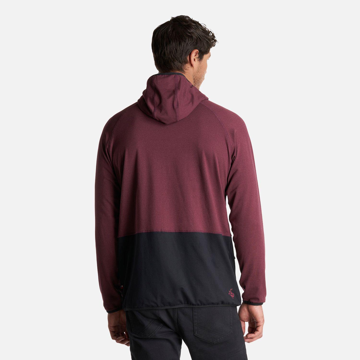 Poleron Hombre Atina Melange Vino Haka Honu-3