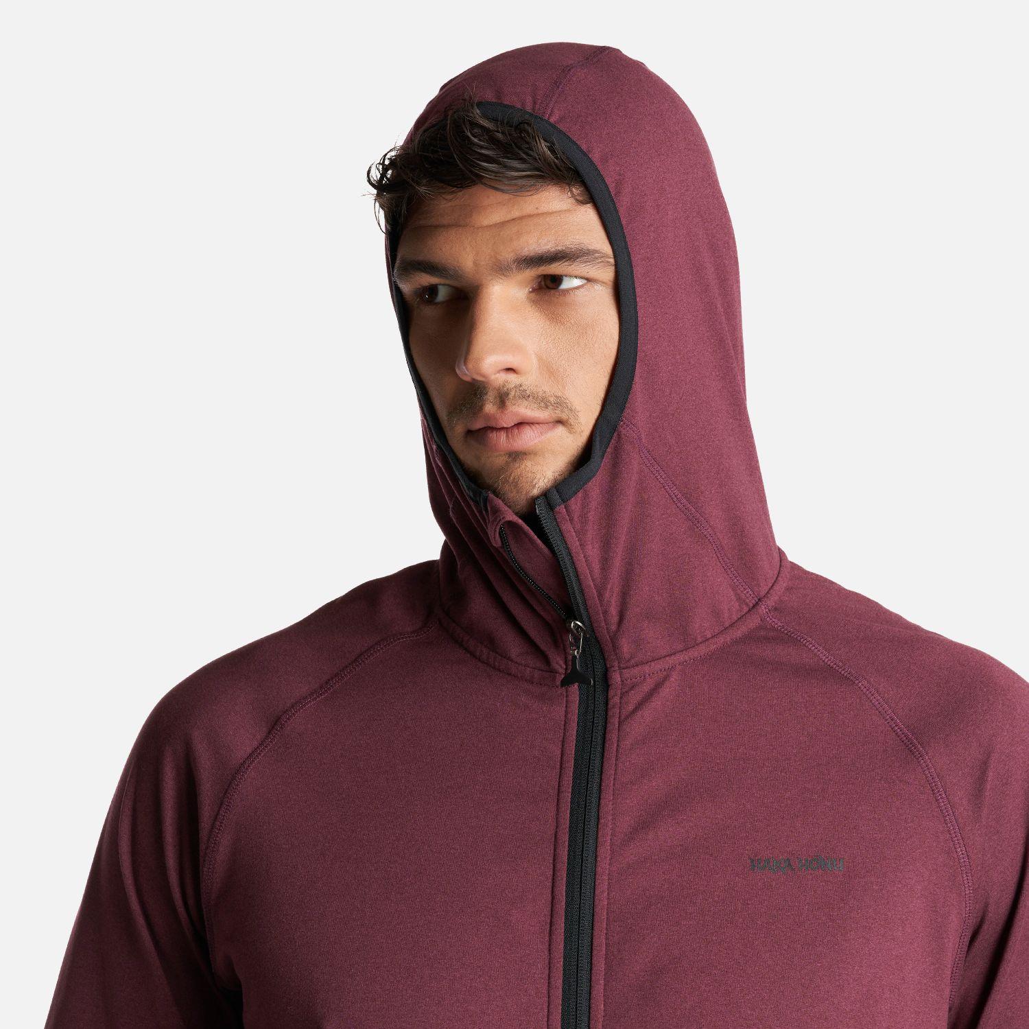 Poleron Hombre Atina Melange Vino Haka Honu-4