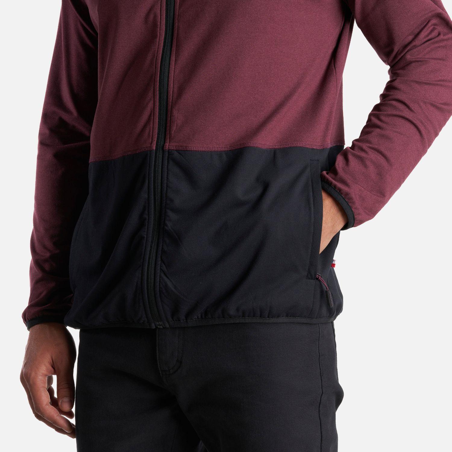 Poleron Hombre Atina Melange Vino Haka Honu-5