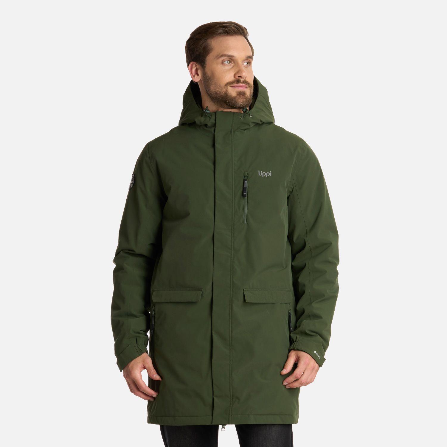 Chaqueta Hombre Mountains Live BDry DownLong Verde Lippi I25-0