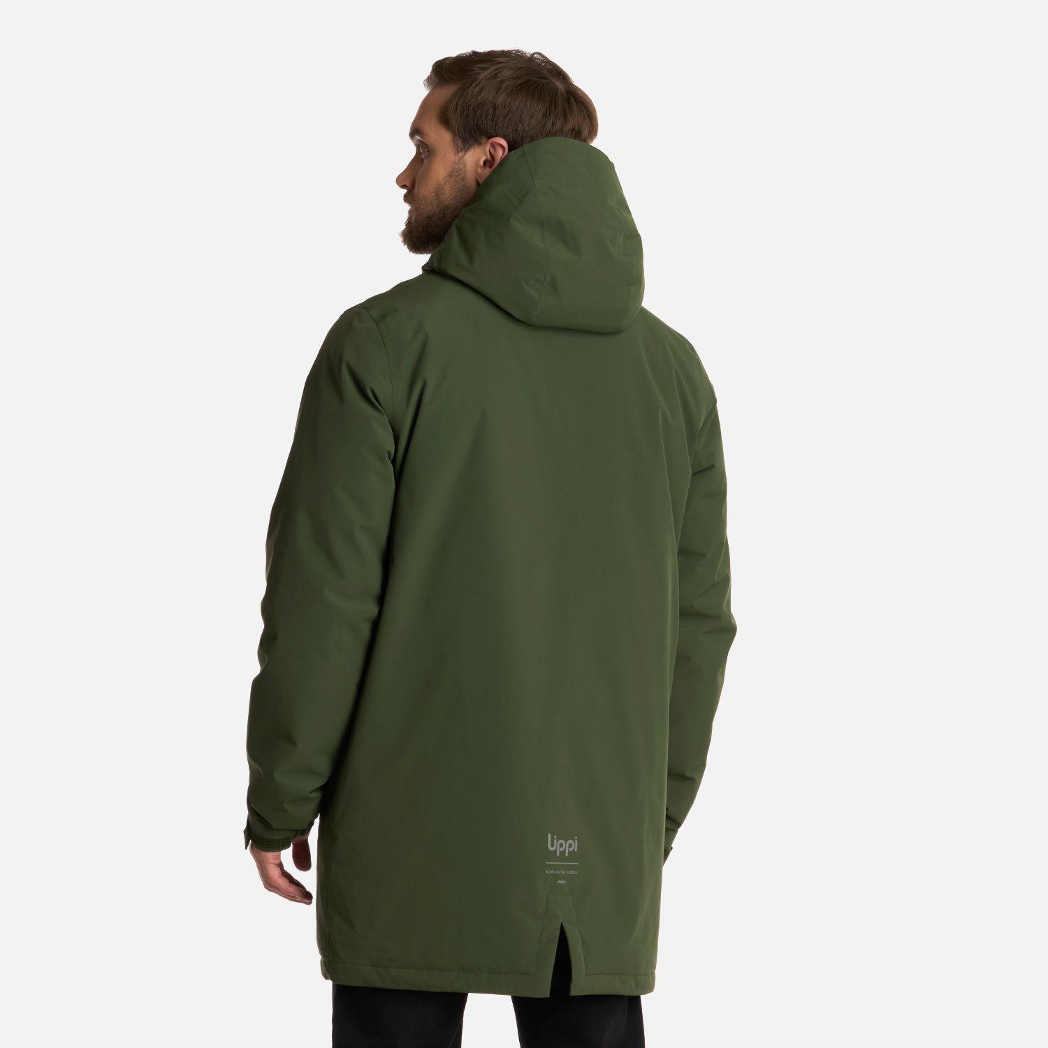 Chaqueta Hombre Mountains Live BDry DownLong Verde Lippi I25-2