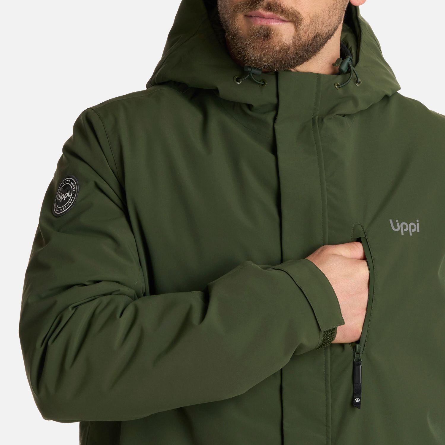 Chaqueta Hombre Mountains Live BDry DownLong Verde Lippi I25-4