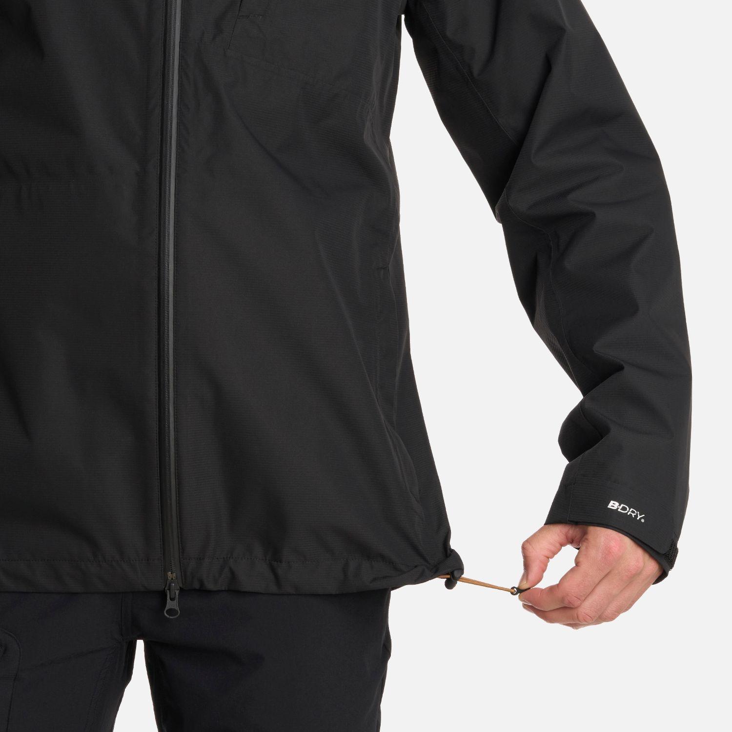 Chaqueta Hombre Shield B-Dry Hoody Jacket Negro Lippi I25-6