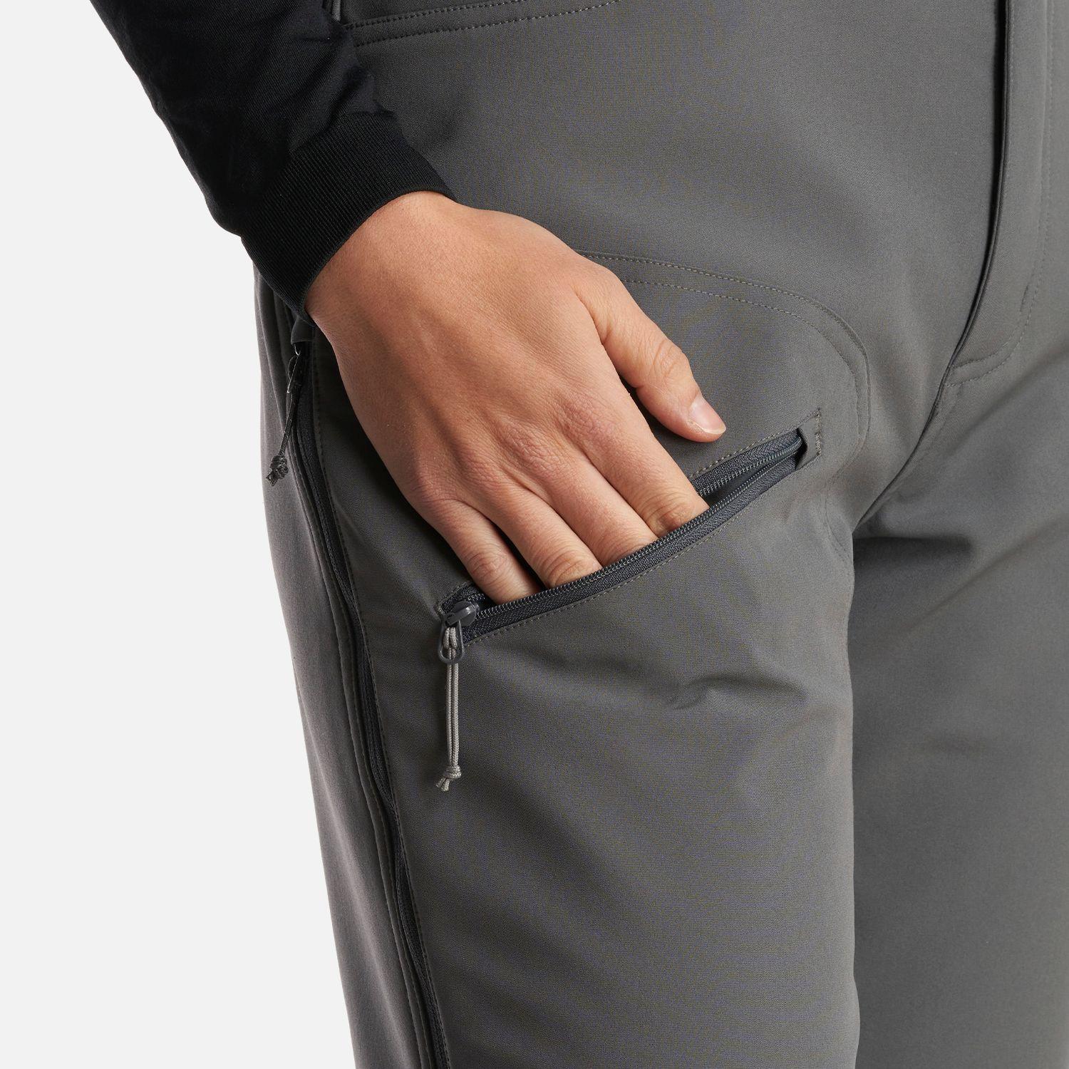 Pantalon Mujer Kimball Softshell Pants Gris Medio Lippi-5