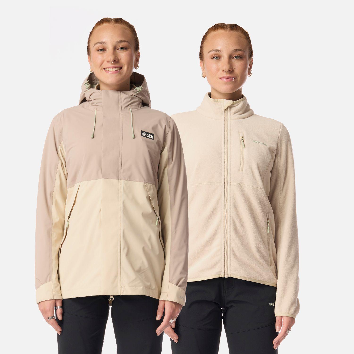 Chaqueta Mujer Escarcha Taupe Haka Honu I26-0