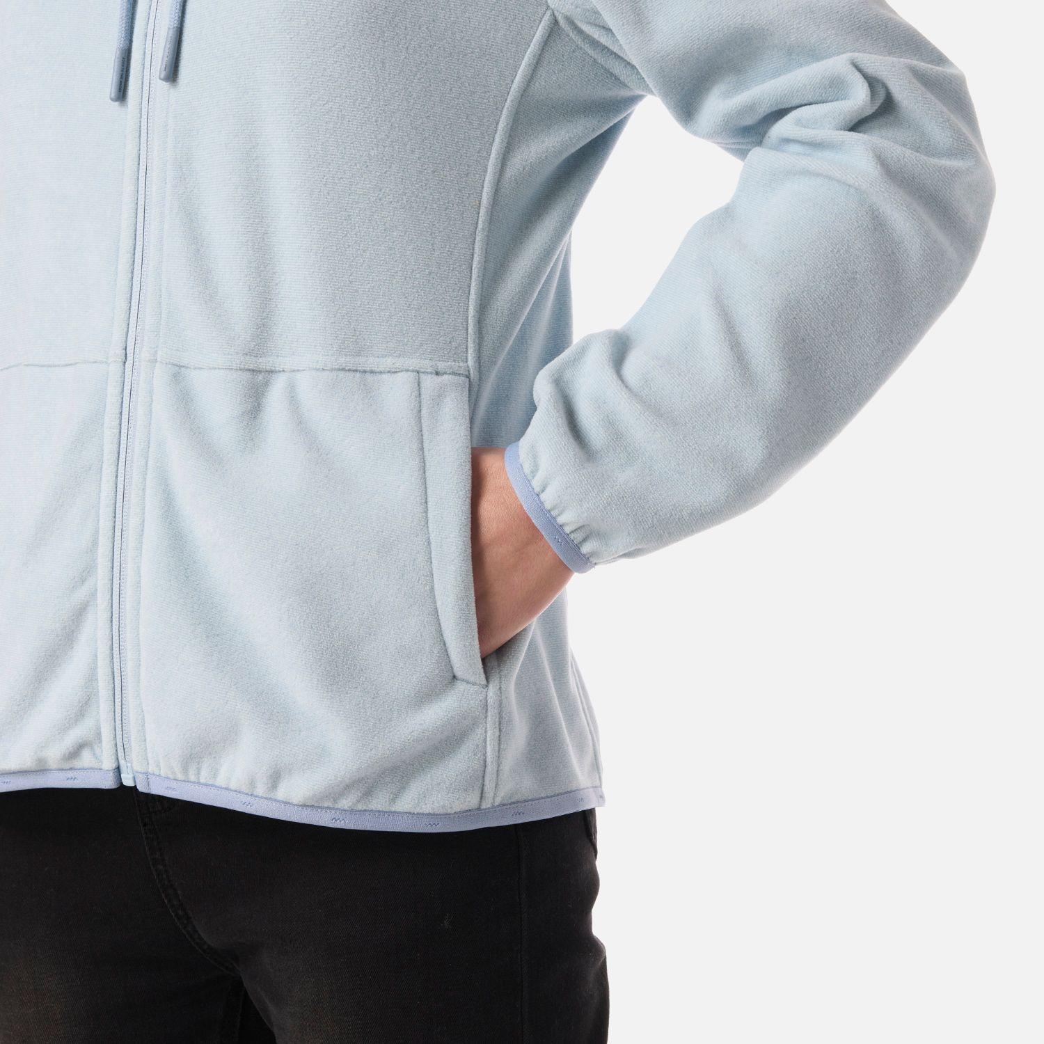 Polar Mujer Stripes Nano-F Full Zip Hoody Celeste Lippi-4
