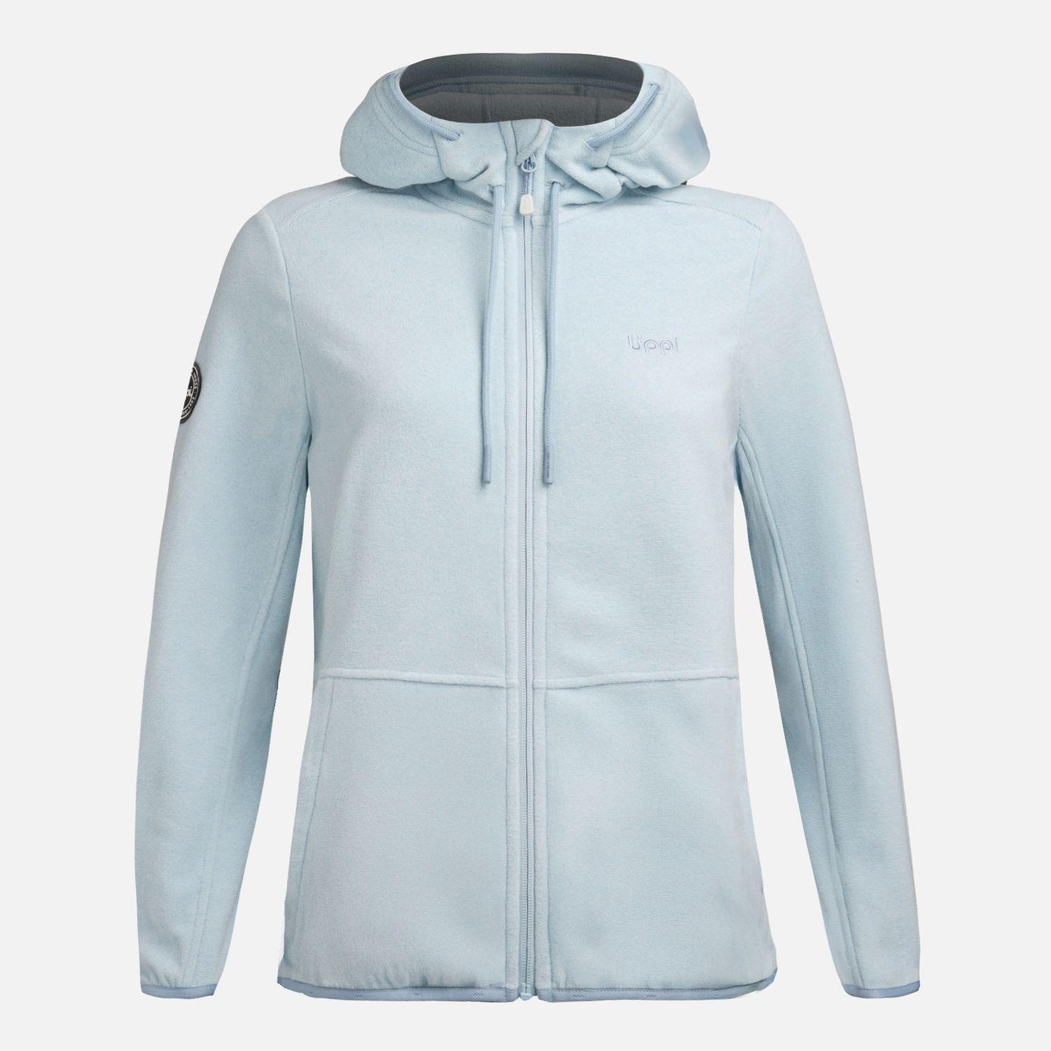 Polar Mujer Stripes Nano-F Full Zip Hoody Celeste Lippi-6