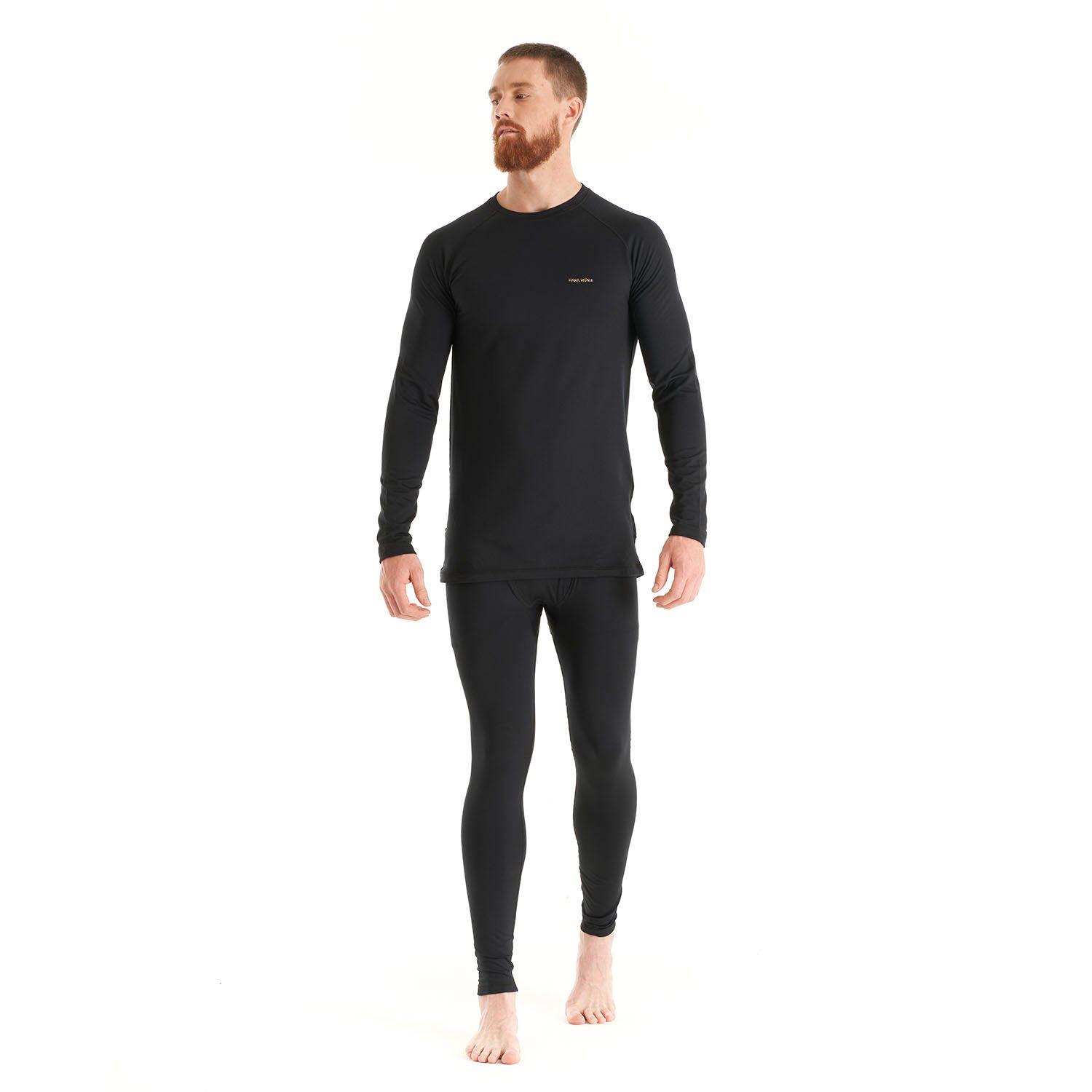 Primera Capa Hombre Huemul Top Negro Haka Honu V23-8
