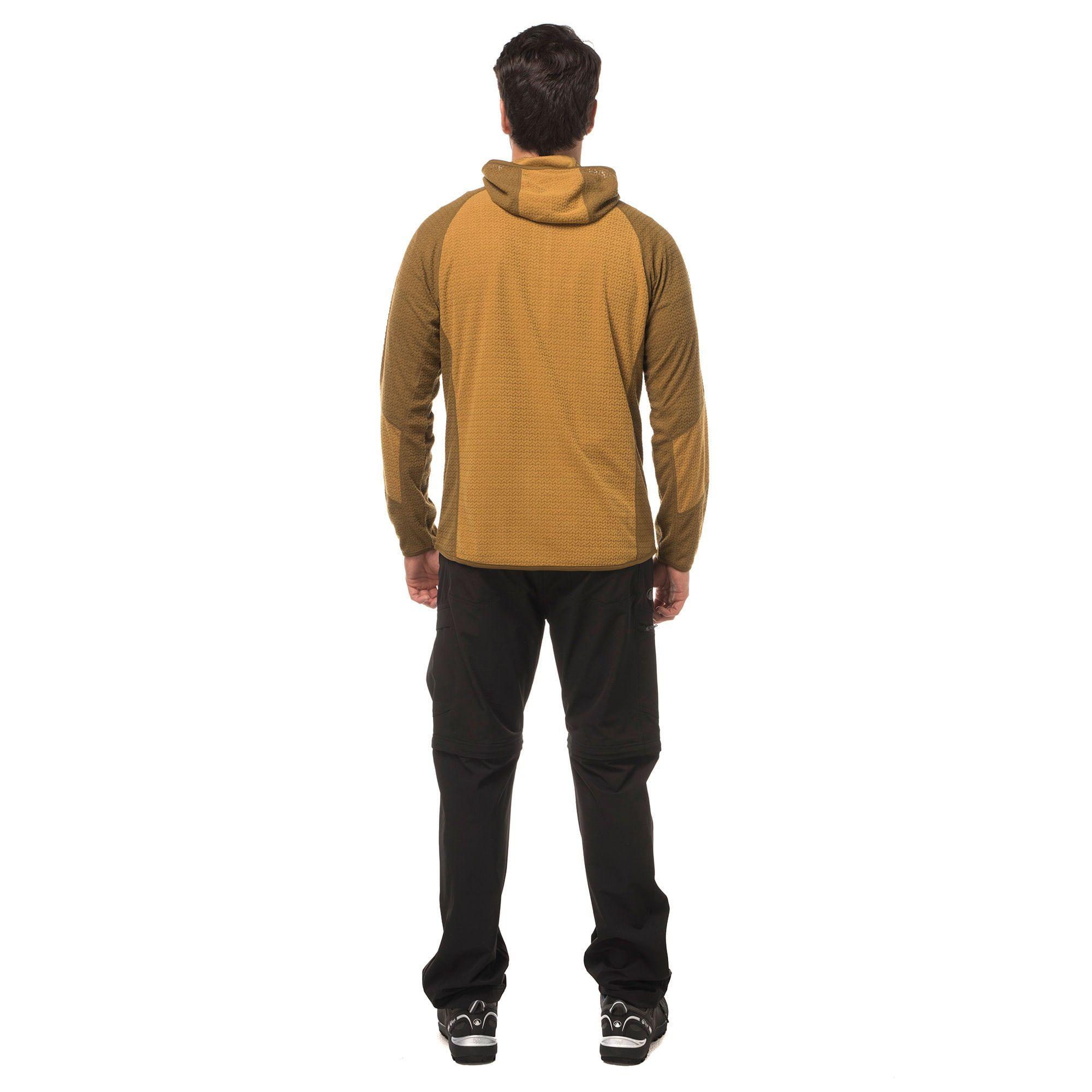 Poleron Hombre Jacaranda Nano-F 14 Zip Hoody Negro Lippi V20-4