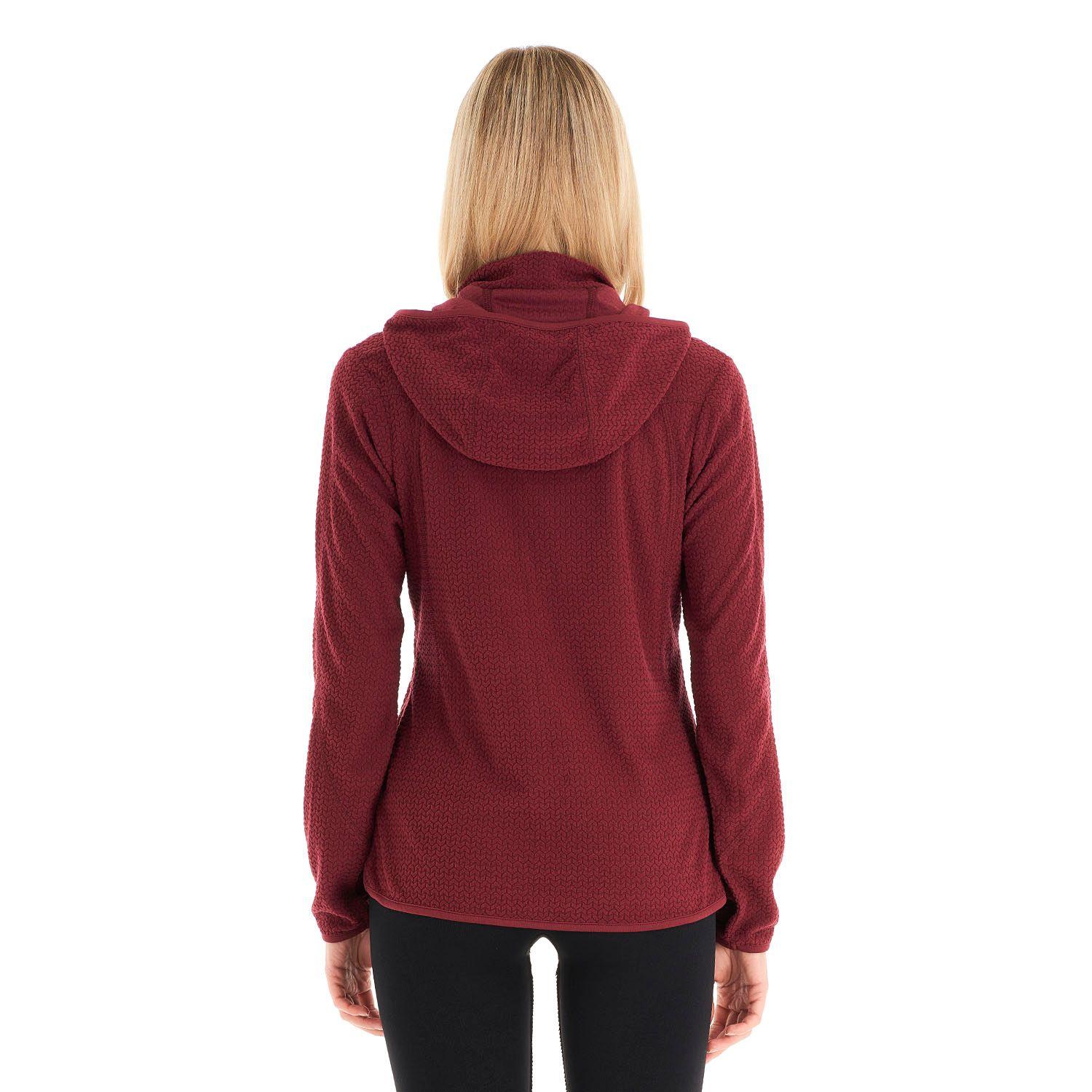 Poleron Mujer Jacaranda Nano-F 14 Zip Hoody Frambuesa Lippi V23-5