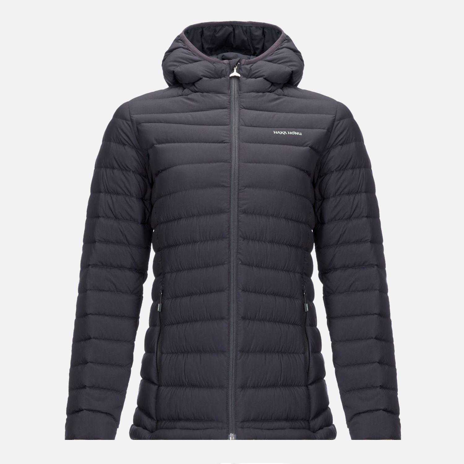 Chaqueta Mujer Infiernillo Con Gorro Negro Haka Honu I22-0