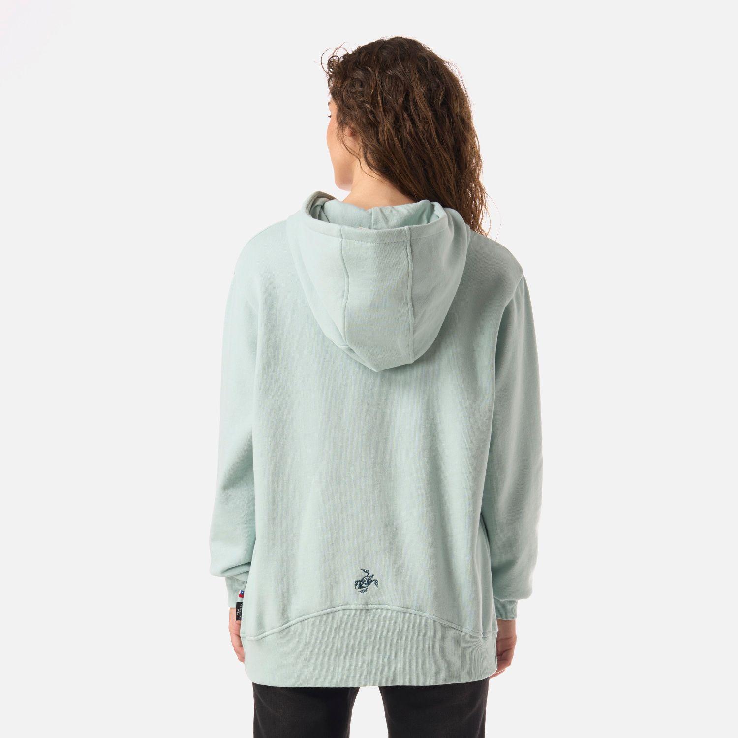 Polerón Mujer Motomami Hoody Gris Claro Haka Honu V26-2