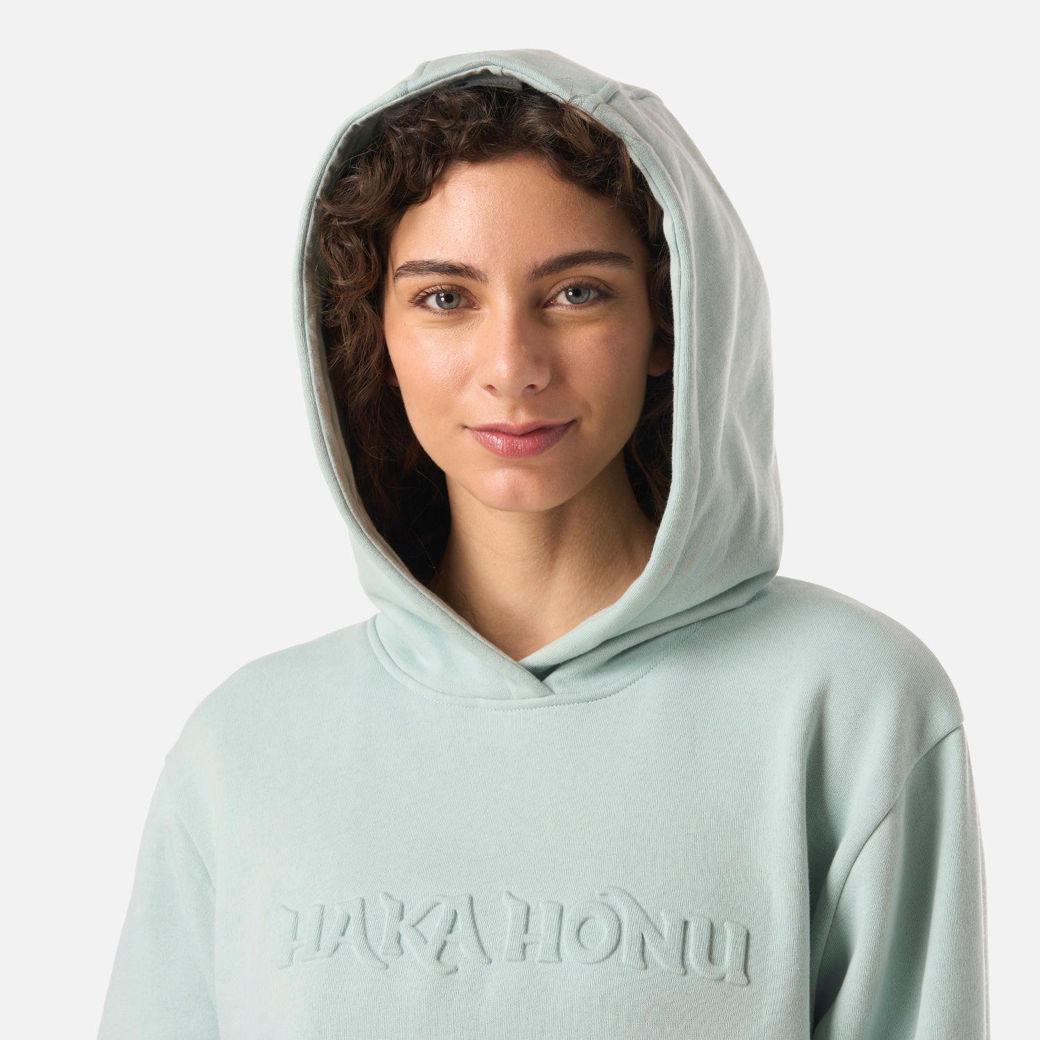 Polerón Mujer Motomami Hoody Gris Claro Haka Honu V26-3