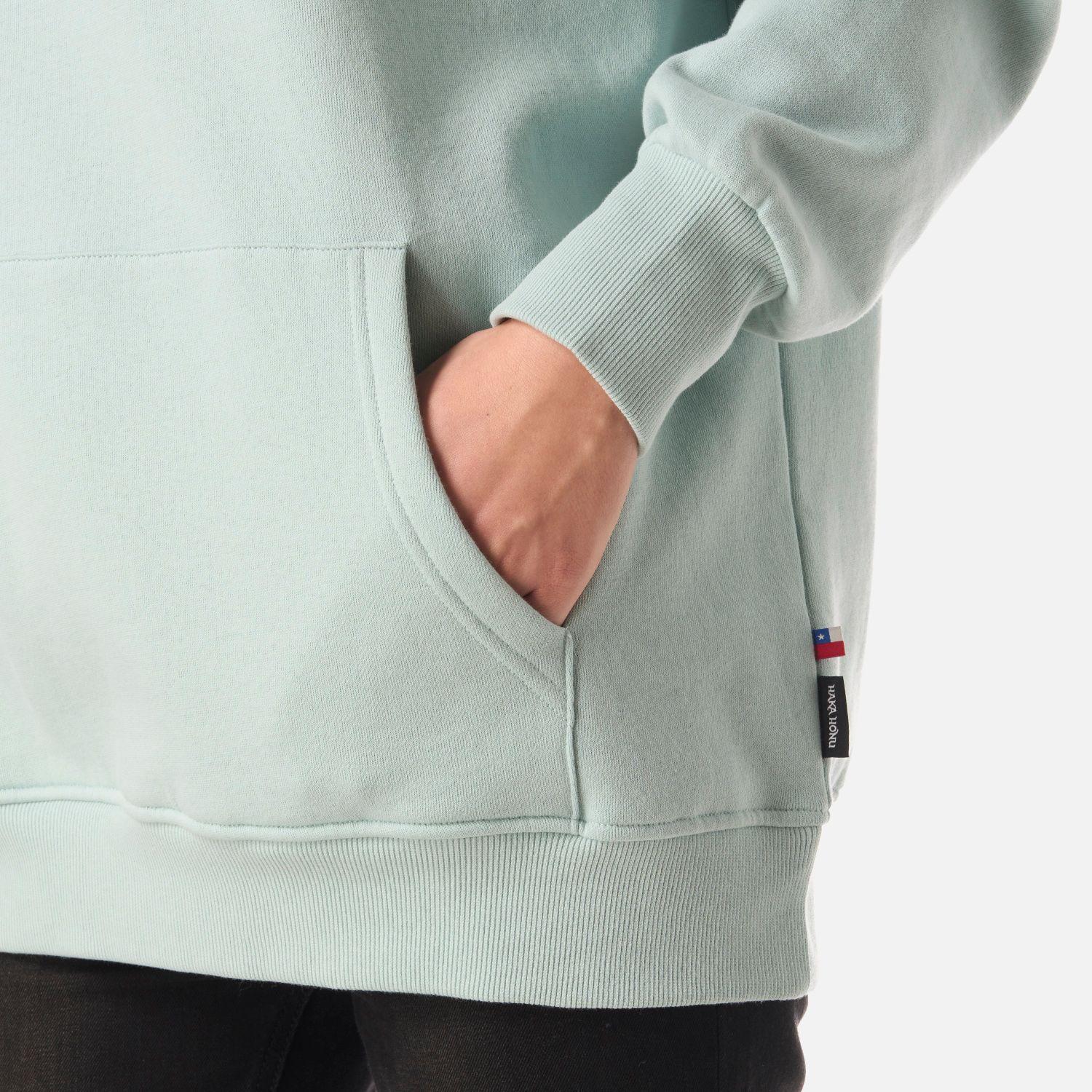 Polerón Mujer Motomami Hoody Gris Claro Haka Honu V26-4