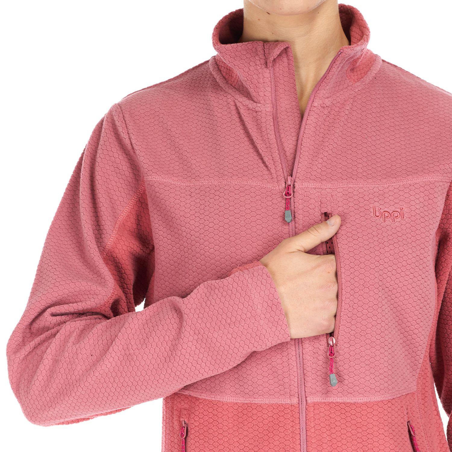 Poleron Mujer Numan Nano-F Jacket Rosa Oscuro Lippi-7