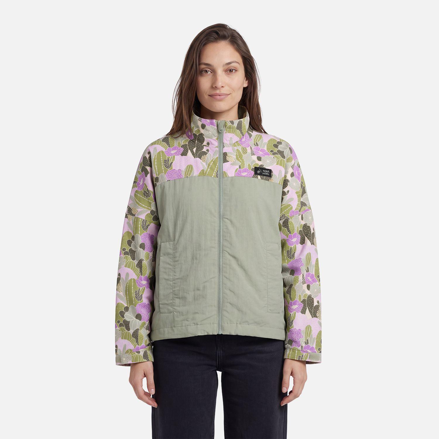Chaqueta Mujer Hija Del Viento Print Laurel Haka Honu V27-0