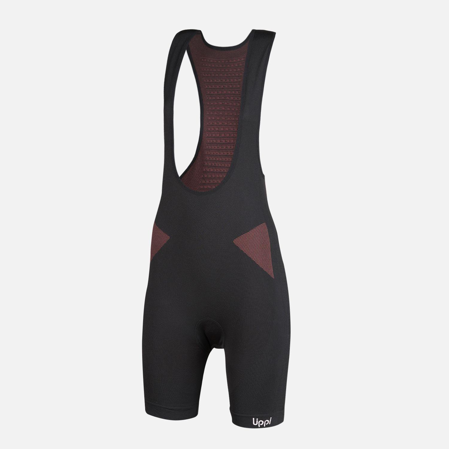 Calza Mujer 4 Bike Suit Seamless Short Grafito Lippi-0