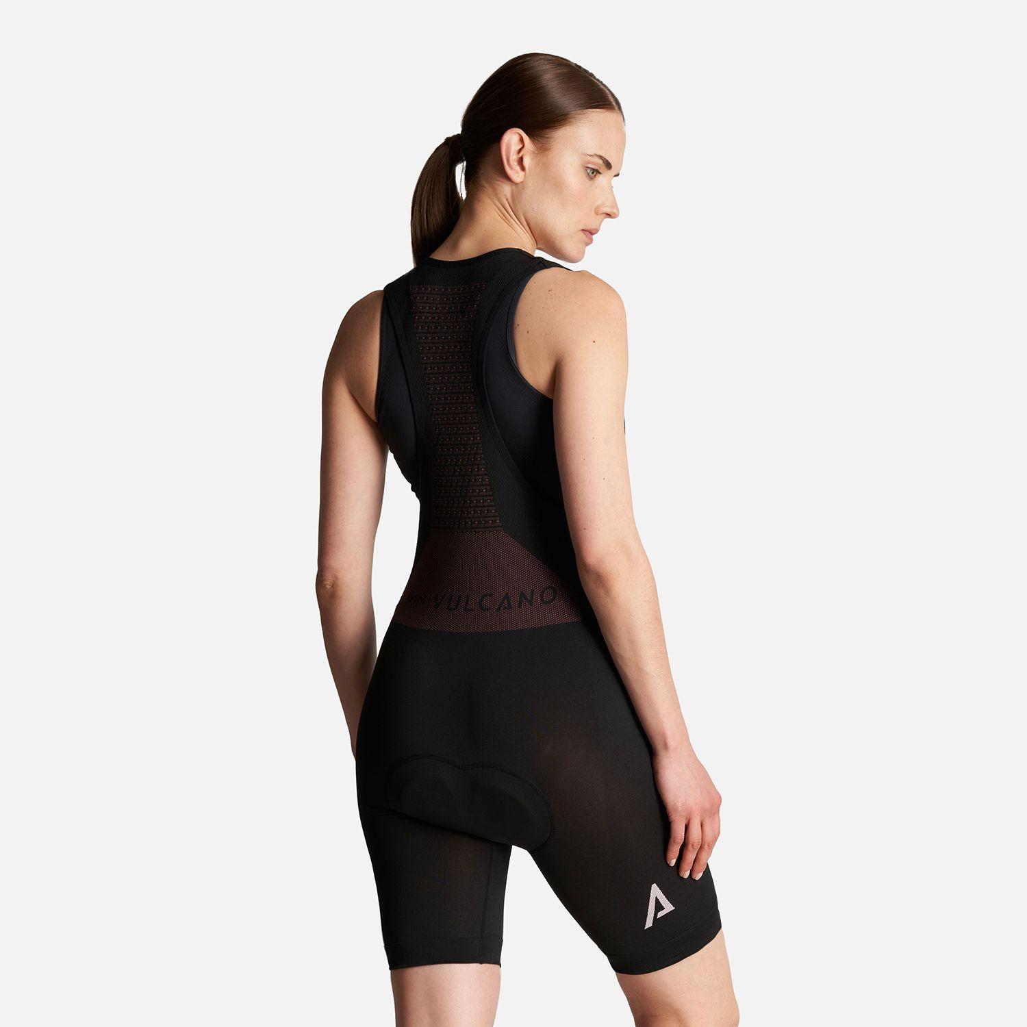 Calza Mujer 4 Bike Suit Seamless Short Grafito Lippi-4