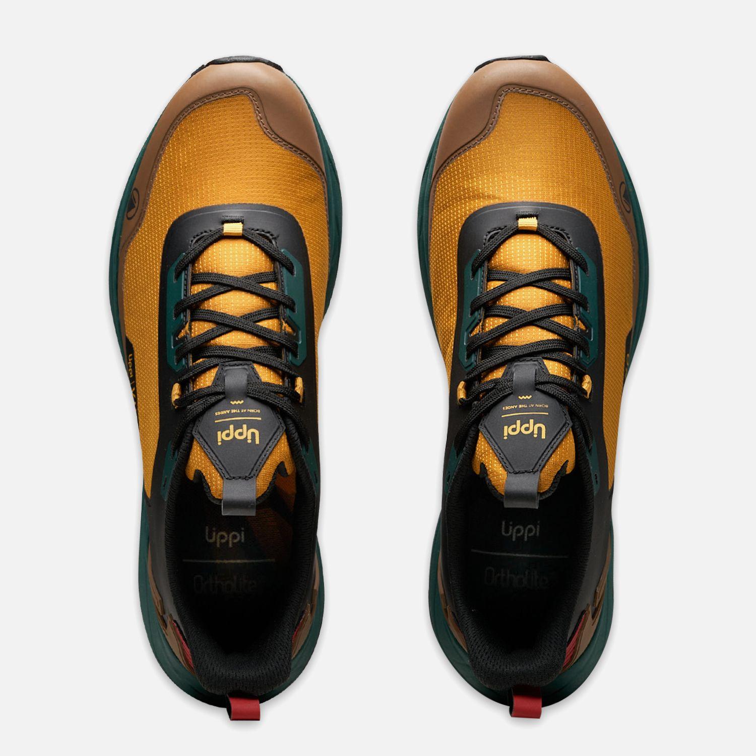 Zapatilla Hombre Kronos Mostaza / Negro Lippi I25-5
